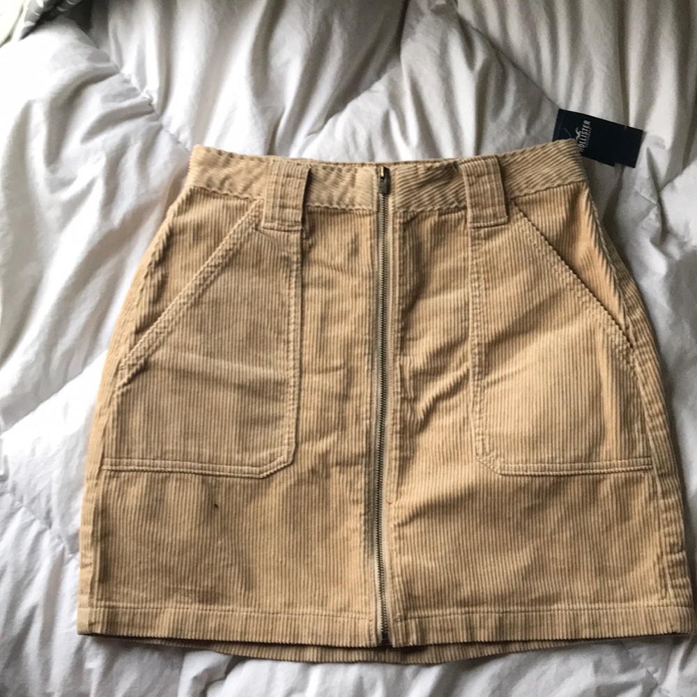 Corduroy skirt